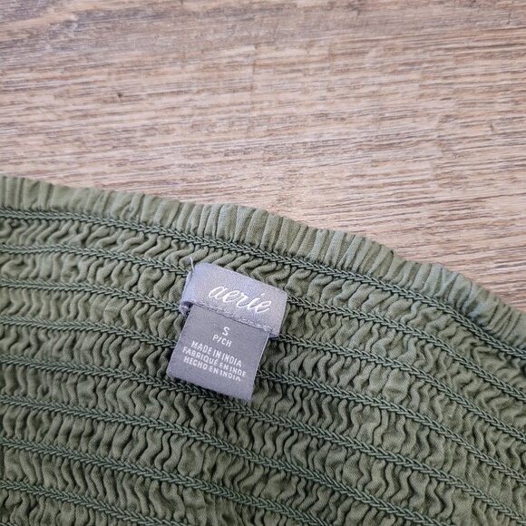 AERIE | Cutout Tie Front Romper | Sz. S - Picture 7 of 8